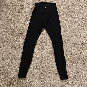Lululemon black Align leggings size 4